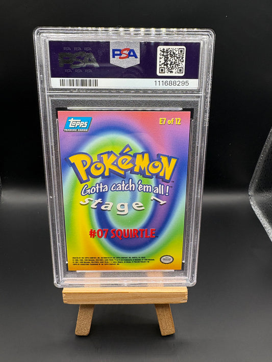 Squirtle - 1999 Topps E7/12 - PSA 9