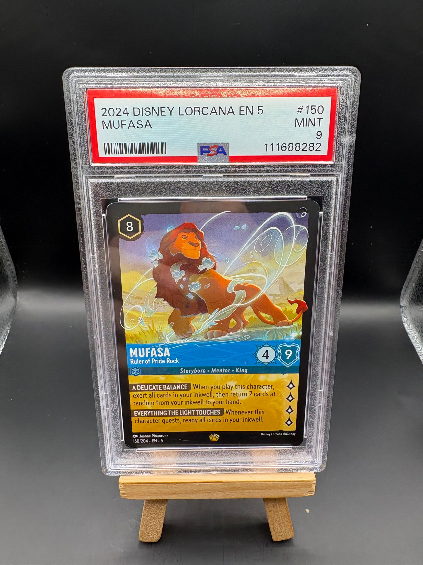 Mufasa - EN 5 #150/204 - PSA 9
