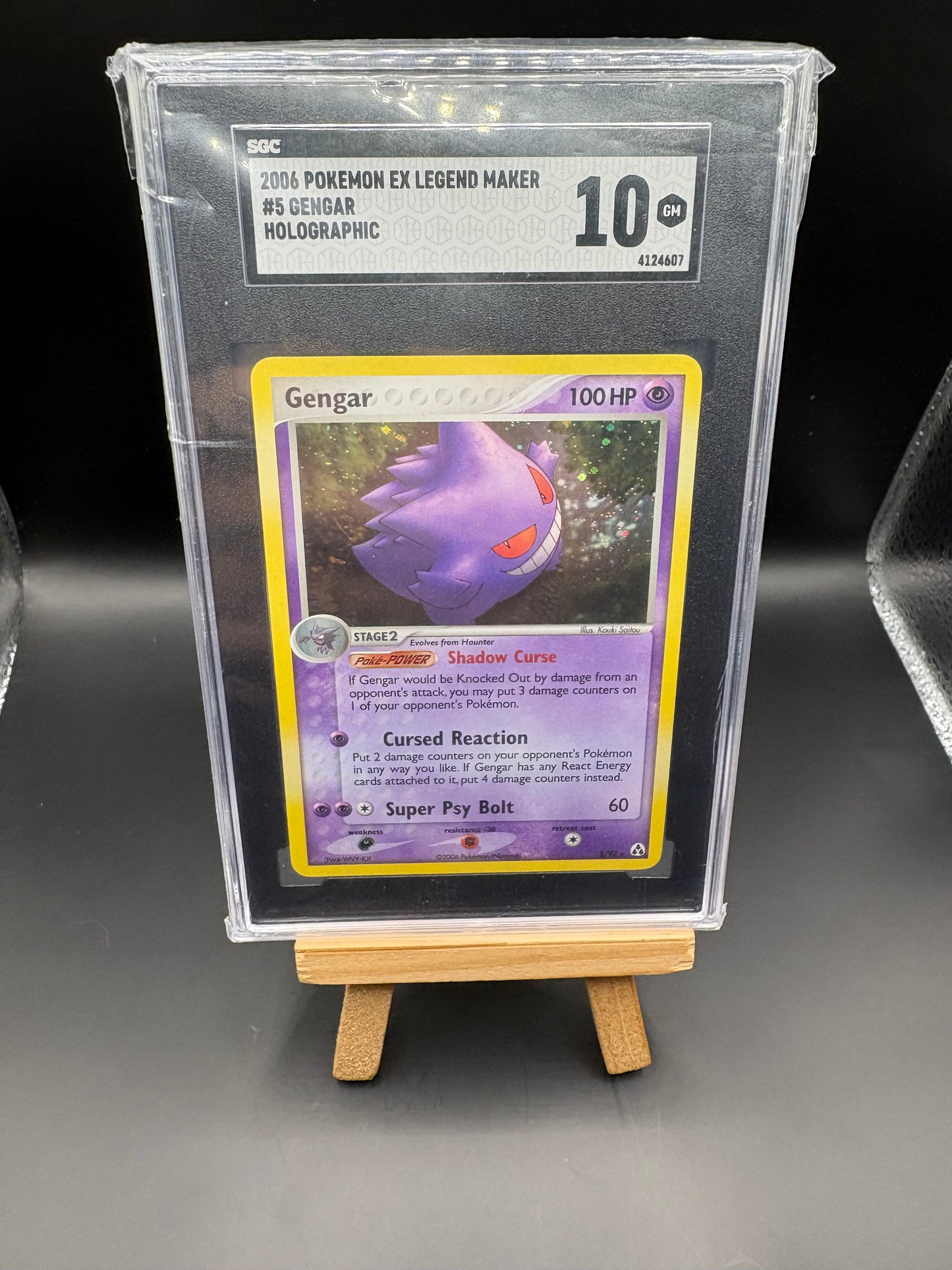 Gengar - EX Legend Maker #5/92 - SGC 10