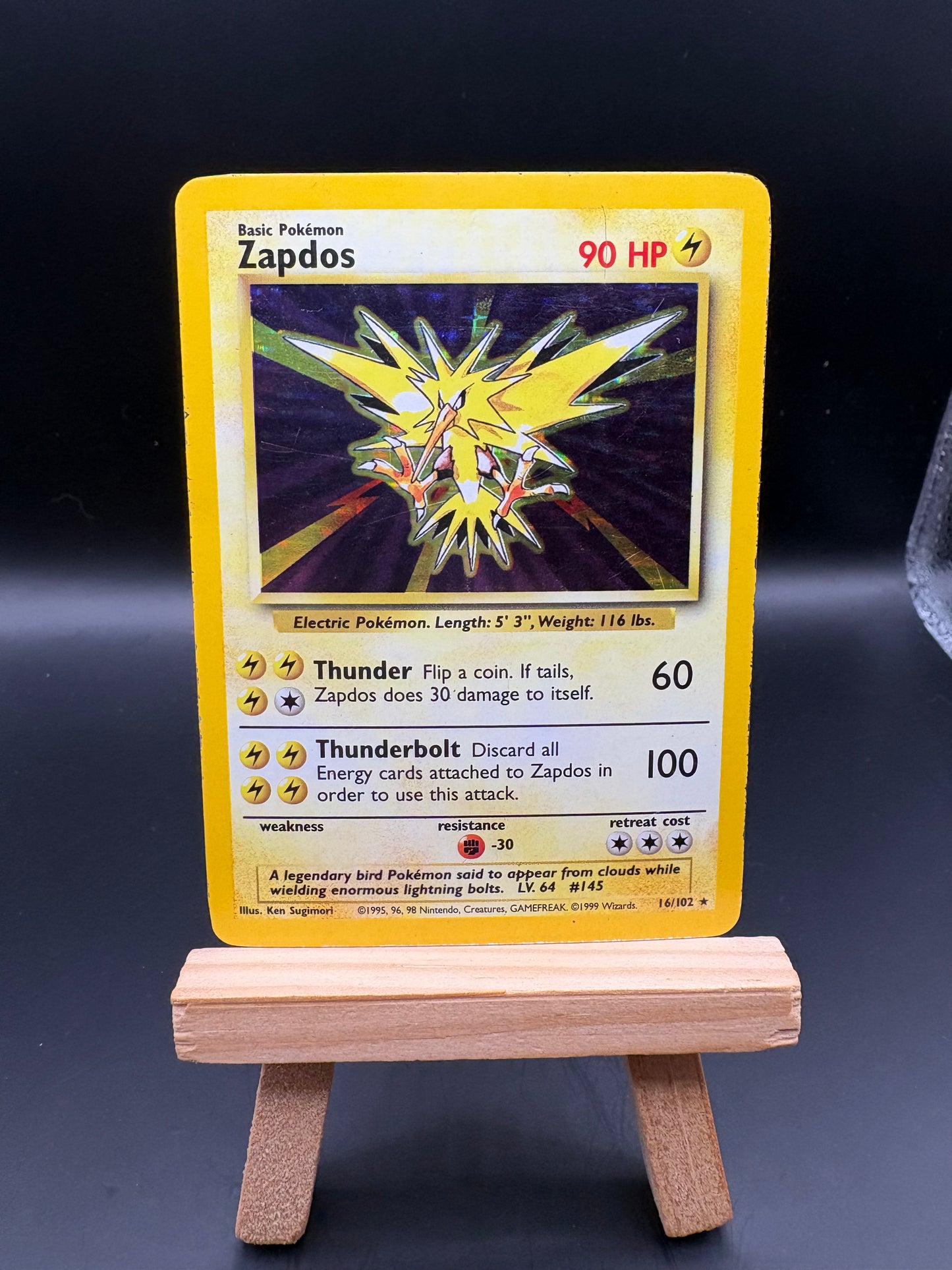 Zapdos - Base Set #16/102 Holo