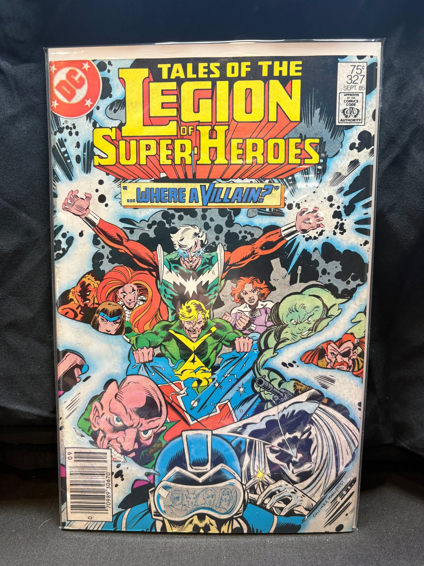 Tales of the Legion of Super-Heroes, "...Where A Villain?" - #327
