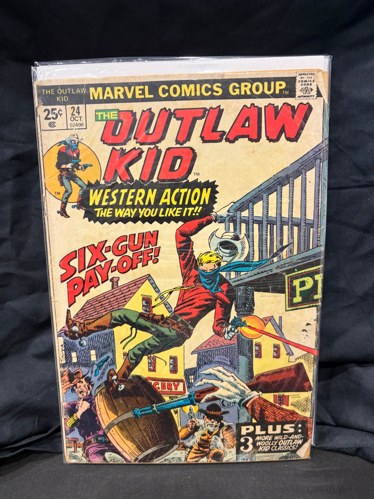 The Outlaw Kid, Six-Gun Pay-Off - #24