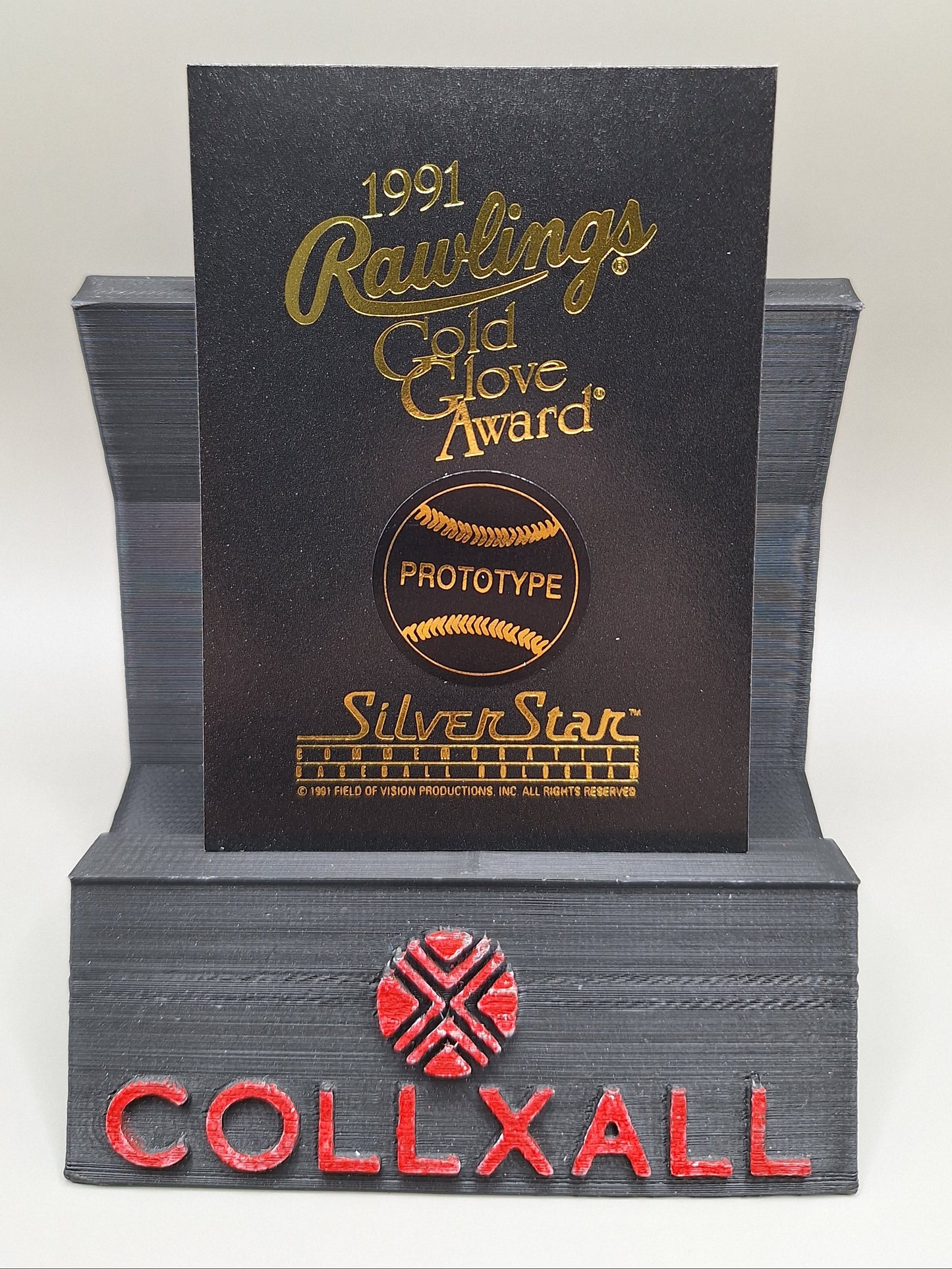 Rawlings Gold Glove Award 1991 Holo - Silver Star - Prototype
