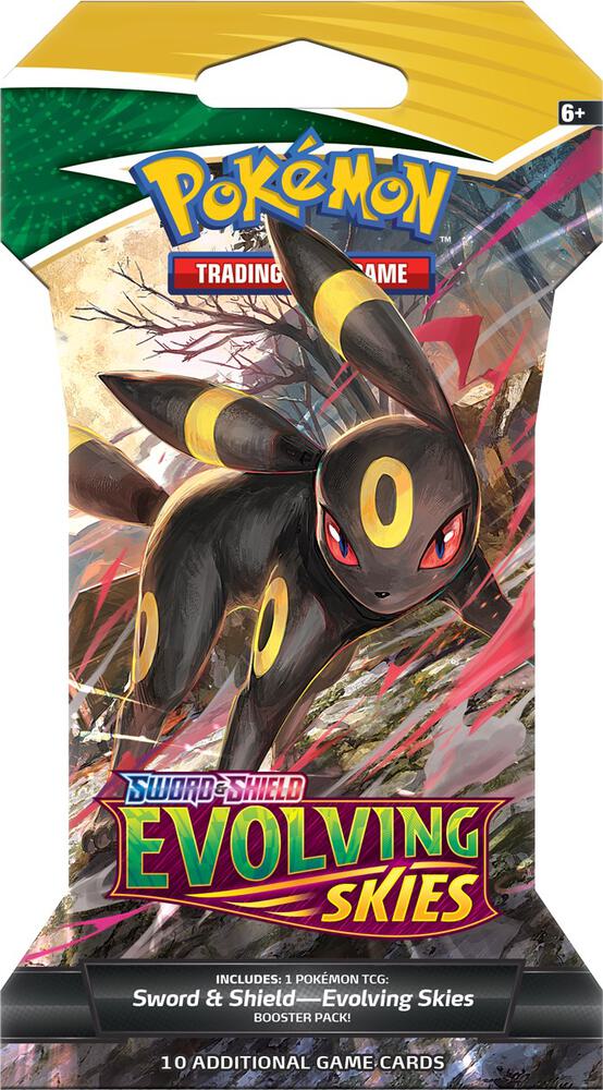 Evolving Skies Sleeved Booster Pack - Varying Pack Art
