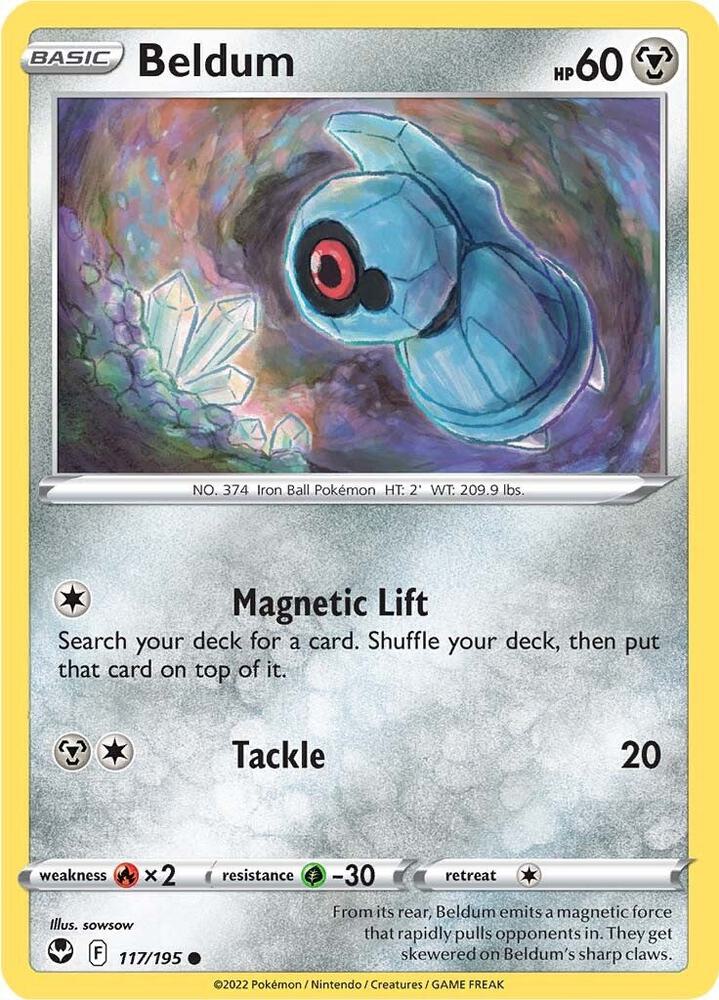 Beldum Common SWSH12 117/195 NM