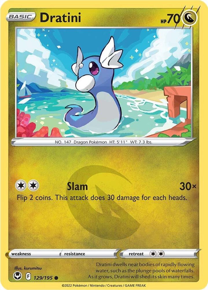 Dratini Common SWSH12 129/195 NM