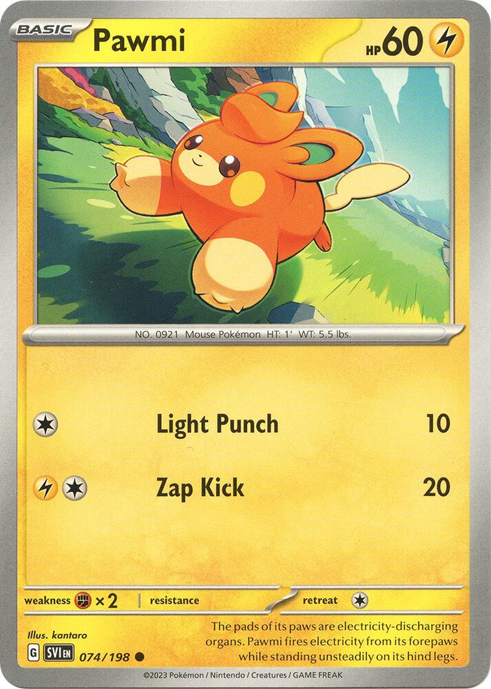 Pawmi Common Regular SVI 074/198 NM