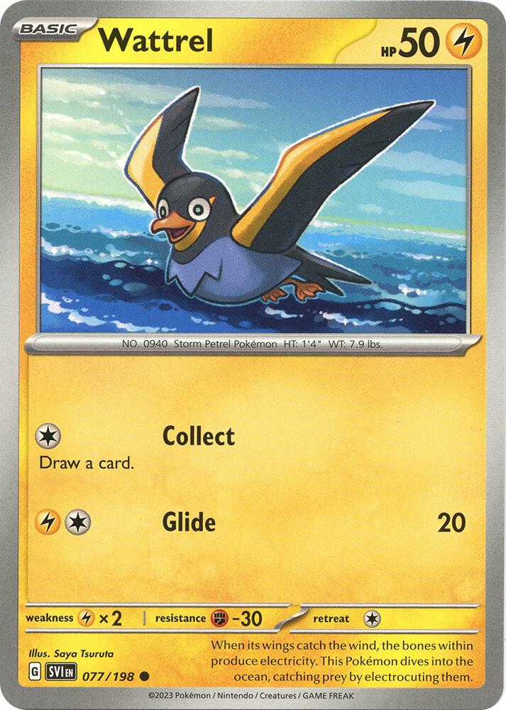 Wattrel Common Regular SVI 077/198 NM