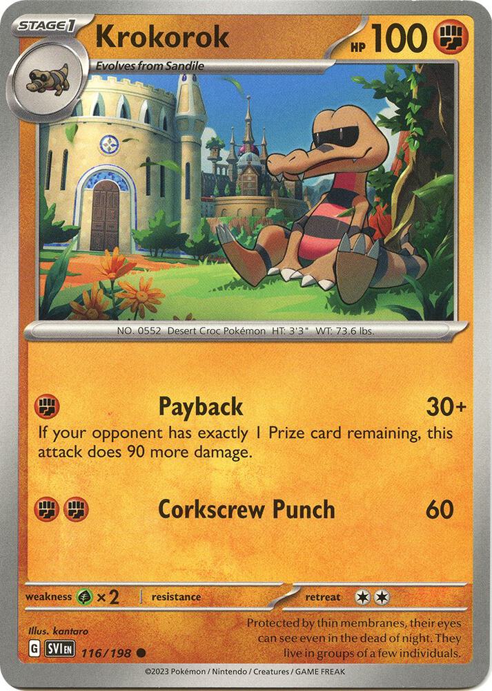 Krokorok Common Regular SVI 116/198 NM