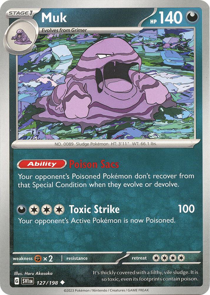 Muk Uncommon Regular SVI 127/198 NM