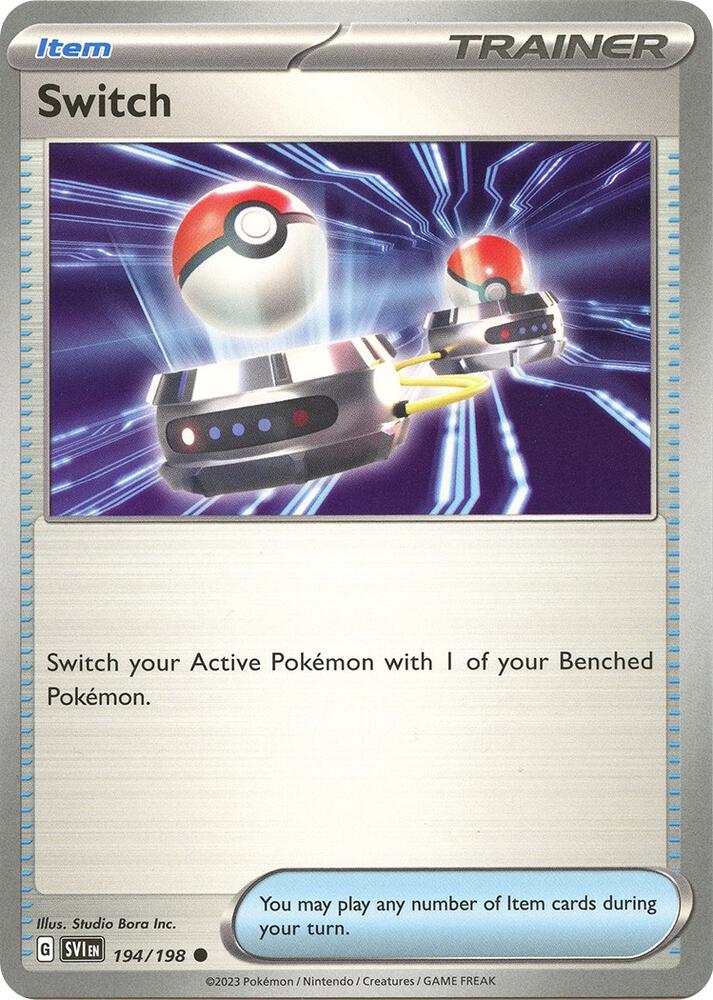 Switch Common Regular SVI 194/198 NM