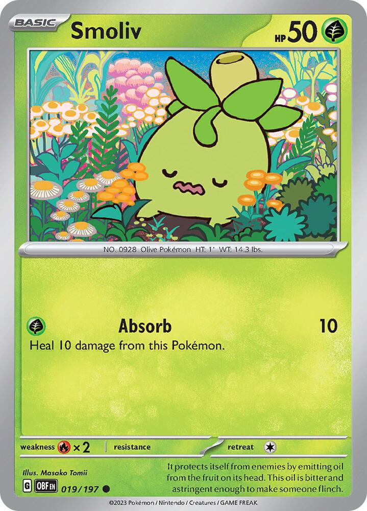 Smoliv Common Regular OBF 019/197 NM