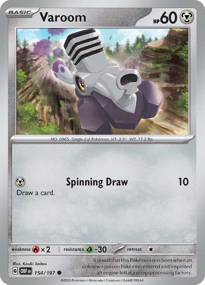 Varoom Common Regular OBF 154/197 NM
