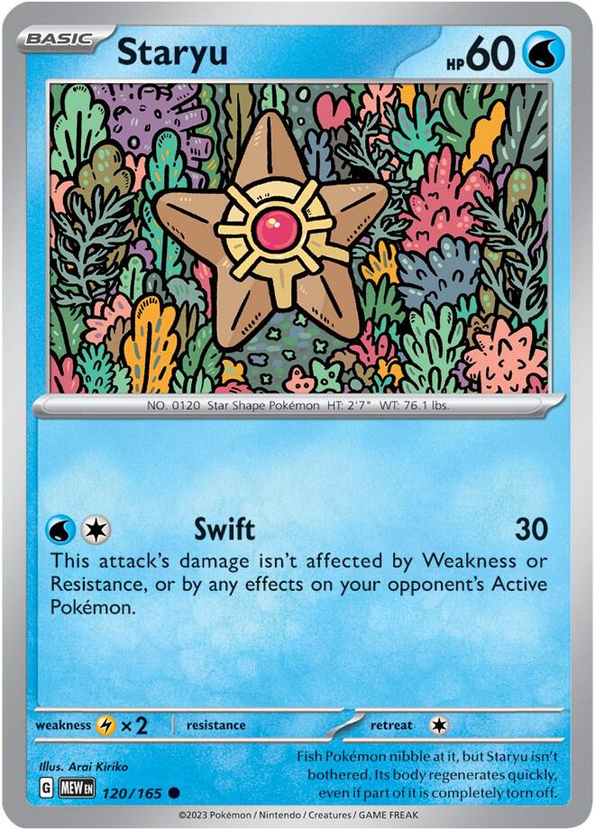 Staryu Common Regular MEW 120/165 NM