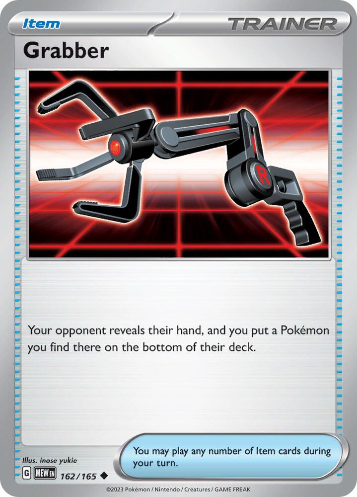 Grabber Uncommon Regular MEW 162/165 NM