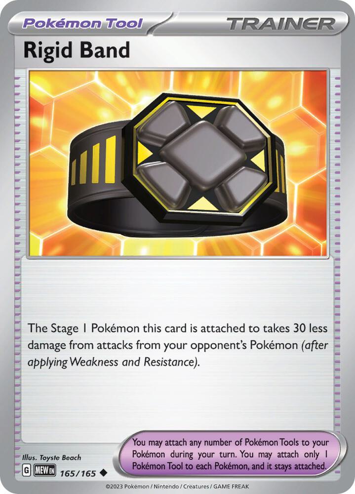 Rigid Band Uncommon Regular MEW 165/165 NM