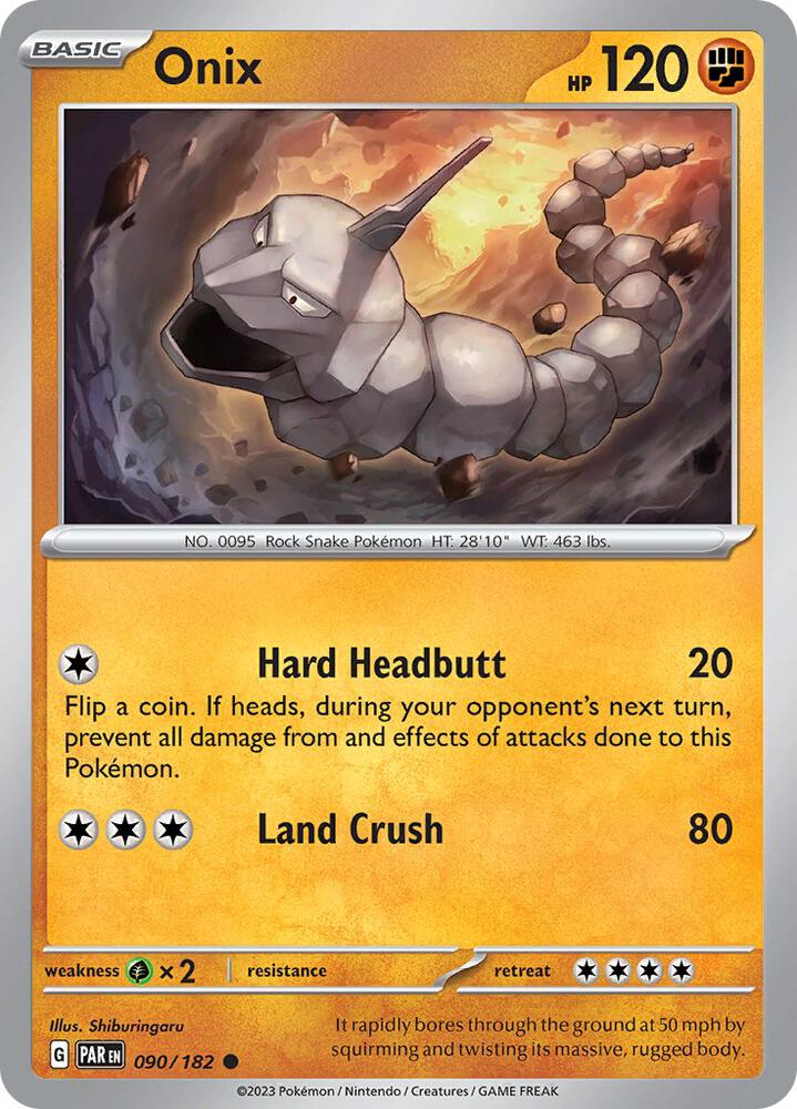 Onix Common Reverse Holo PAR 090/182 NM