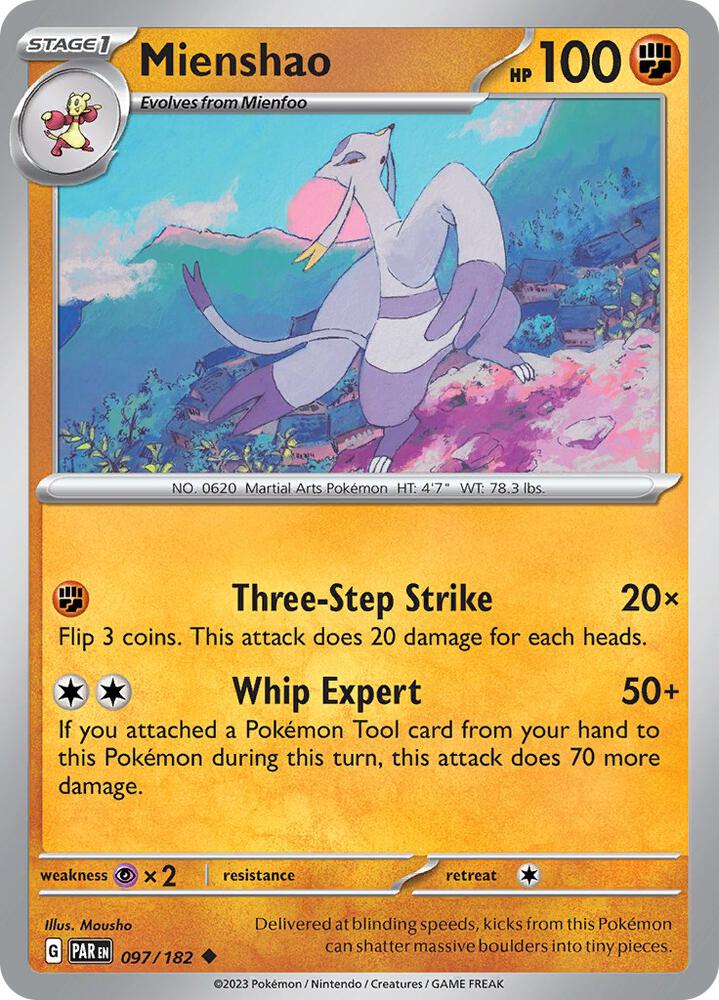 Mienshao Uncommon Regular PAR 097/182 NM