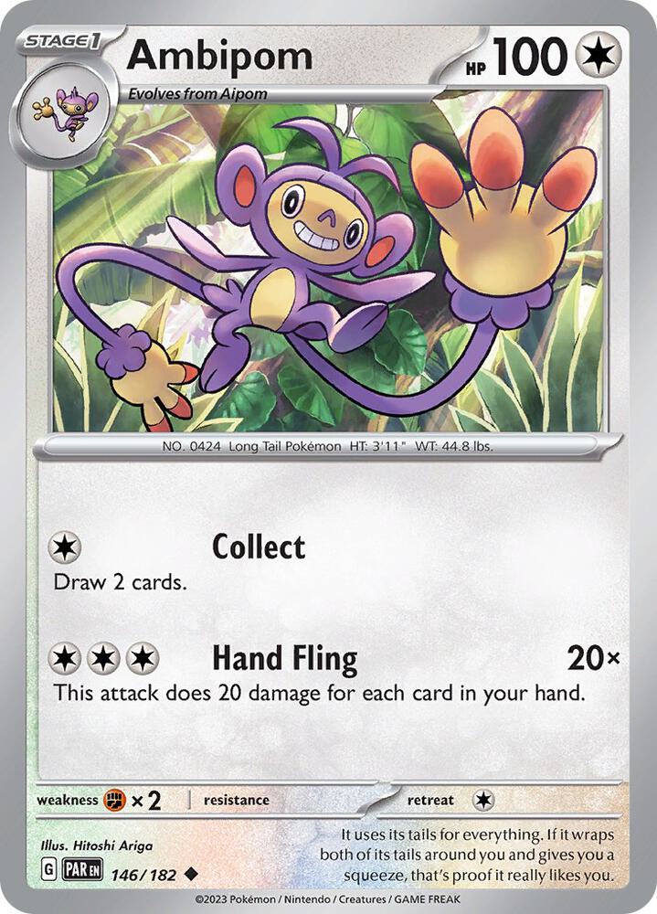 Ambipom Uncommon Regular PAR 146/182 NM