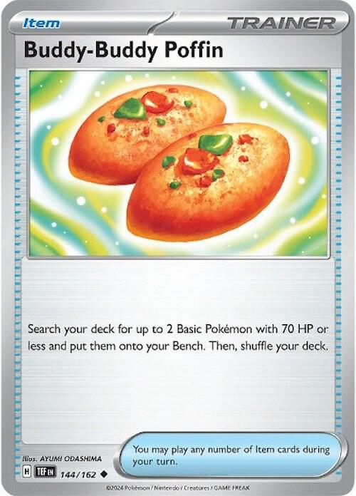 Buddy-Buddy Poffin Uncommon Regular TEF 144/162 NM