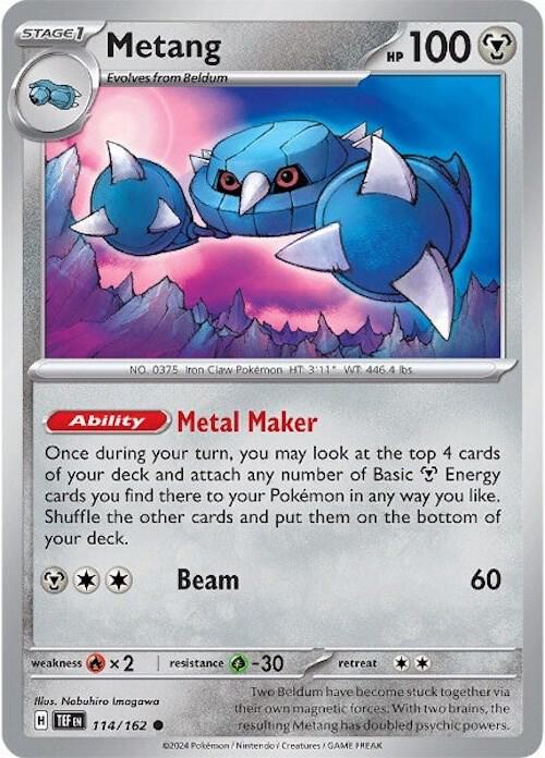 Metang Common Regular TEF 114/162 NM