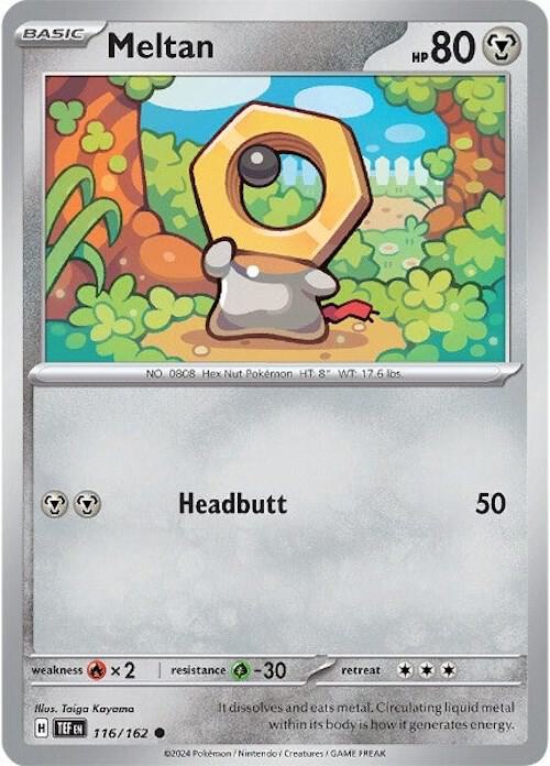 Meltan Common Regular TEF 116/162 NM