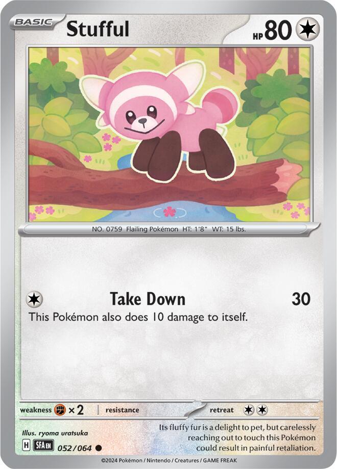 Stufful Common Reverse Holo SFA 052/064 NM