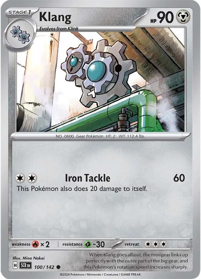 Klang Common Reverse Holo SCR 100/142 NM