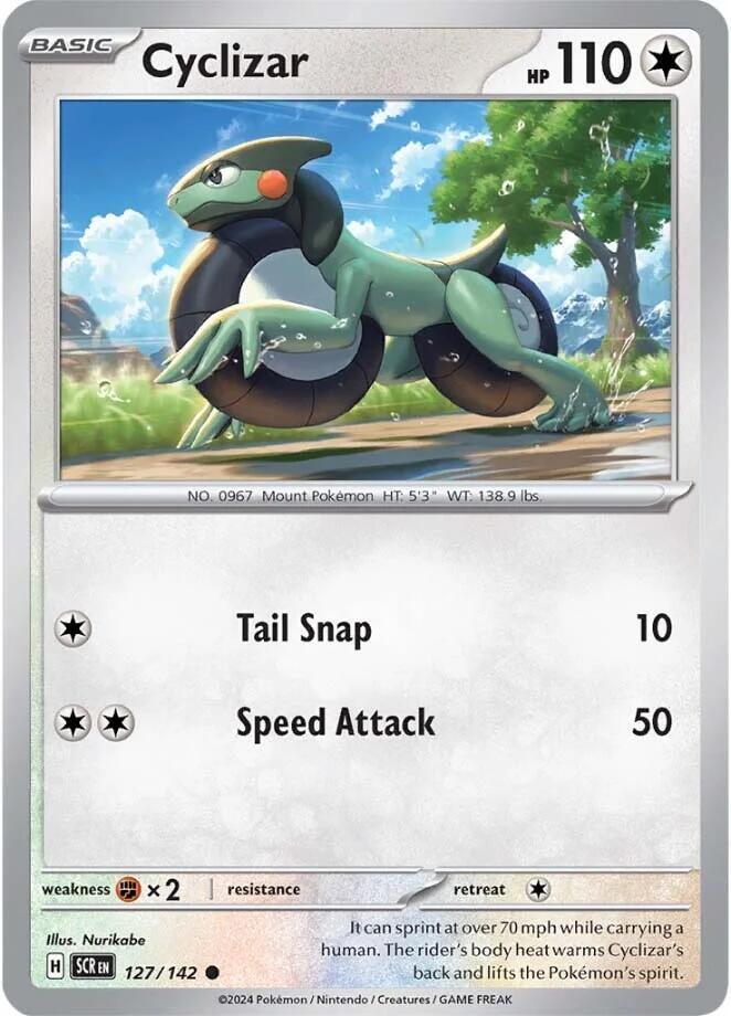 Cyclizar Common Reverse Holo SCR 127/142 NM