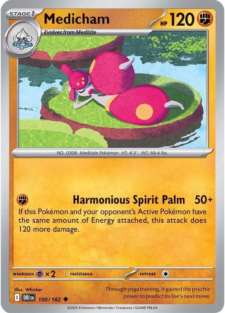 Medicham Uncommon Regular DRI 100/182 NM