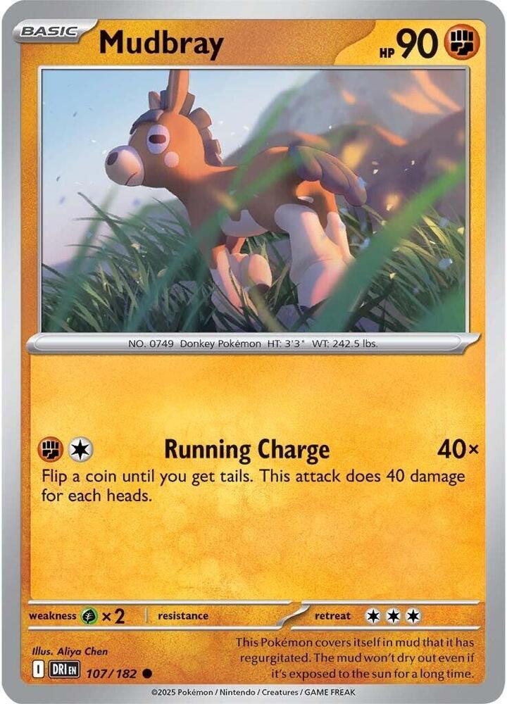 Mudbray Common Regular DRI 107/182 NM