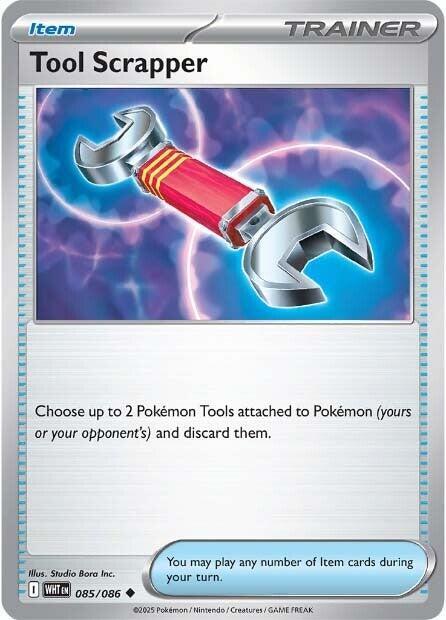 Tool Scrapper Uncommon Regular WHT 085/086 NM