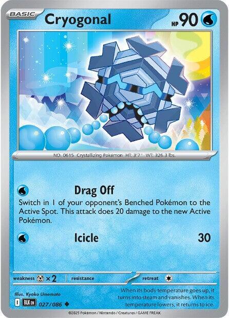Cryogonal Uncommon Regular BLK 027/086 NM