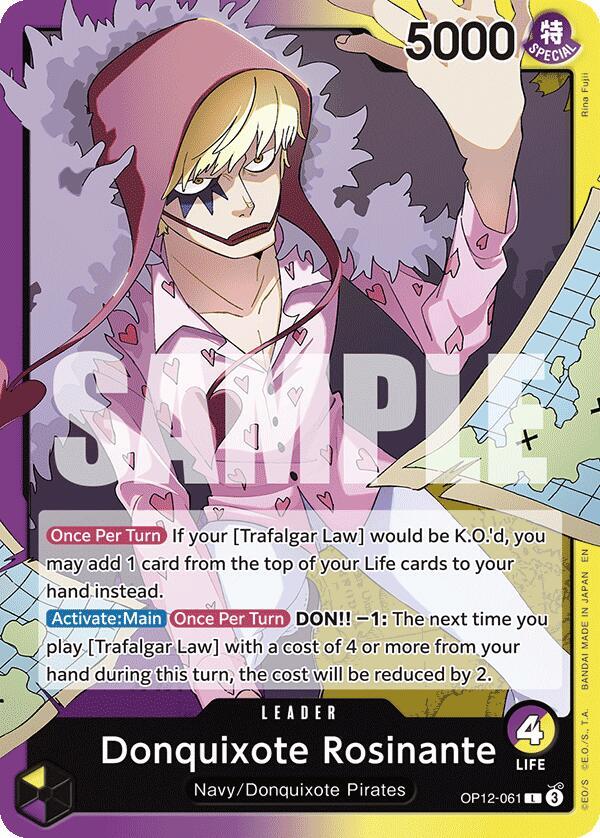 Donquixote Rosinante (061) L OP12 OP12-061 NM