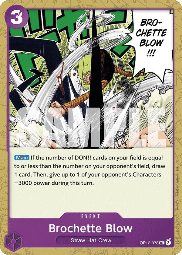 Brochette Blow UC OP12 OP12-078 NM