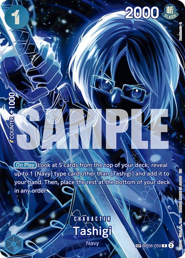 Tashigi (SP) R Foil OP12 OP06-050 NM