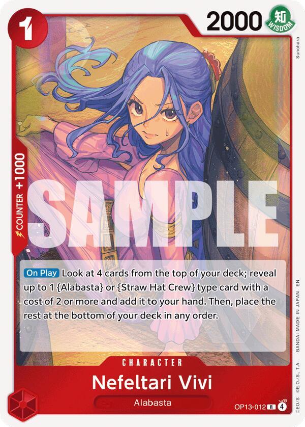 Nefeltari Vivi R Foil OP13 OP13-012 NM
