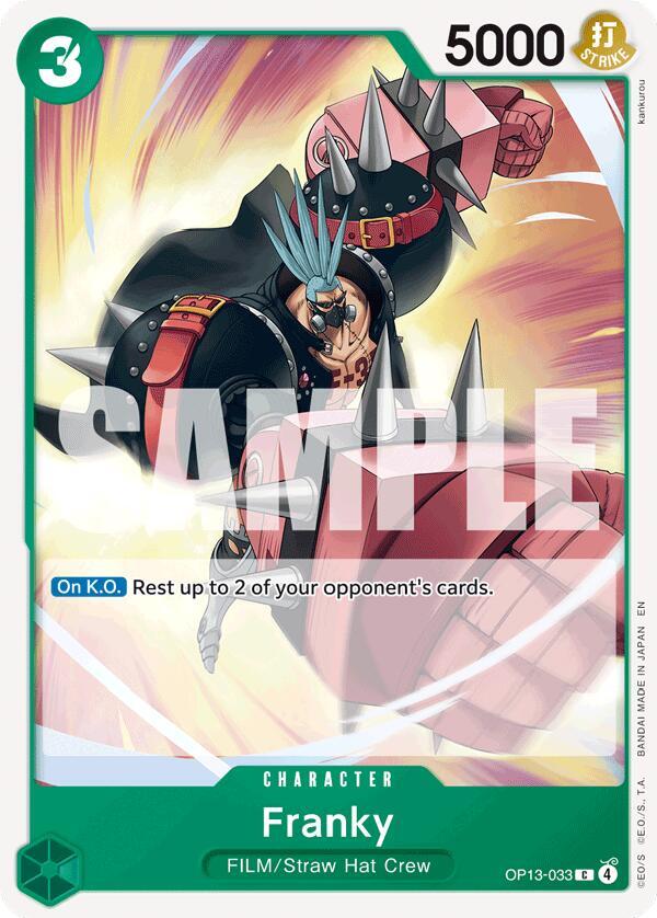 Franky C OP13 OP13-033 NM