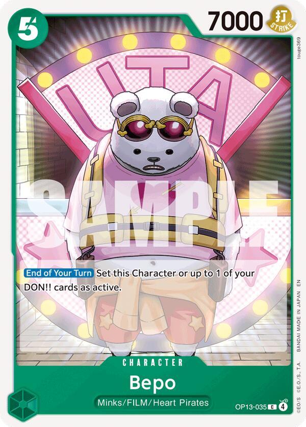 Bepo C OP13 OP13-035 NM