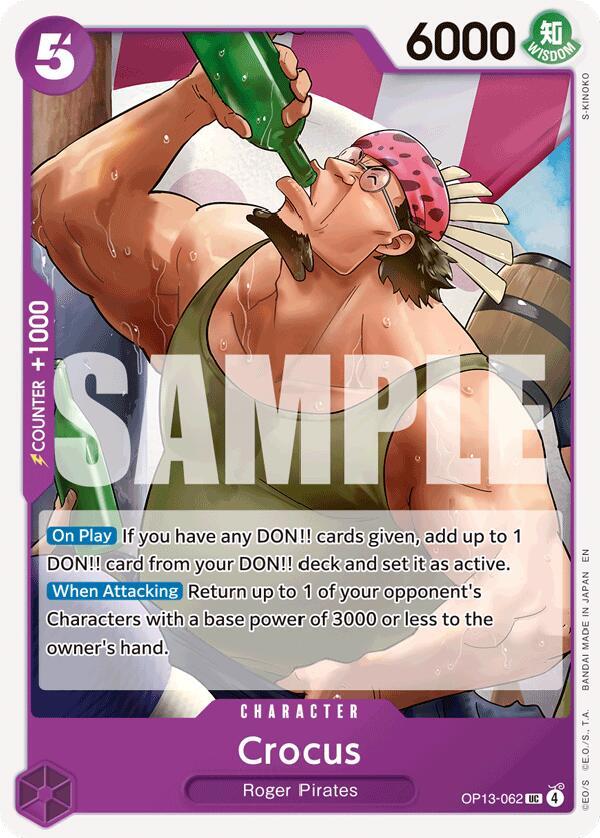 Crocus UC OP13 OP13-062 NM