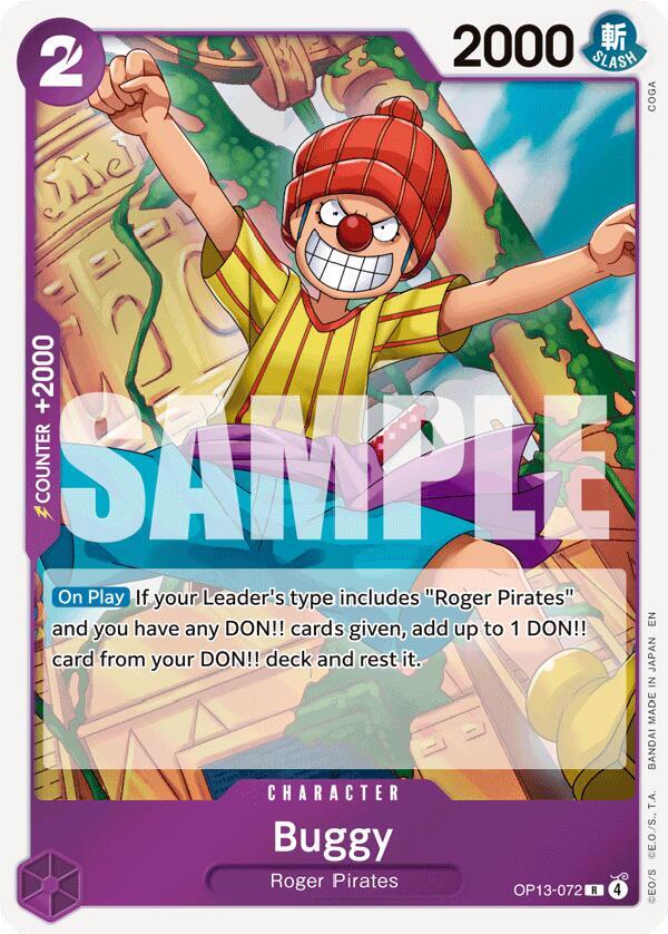 Buggy R Foil OP13 OP13-072 NM