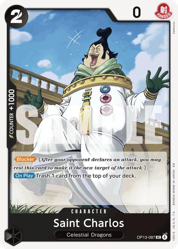 Saint Charlos UC OP13 OP13-087 NM