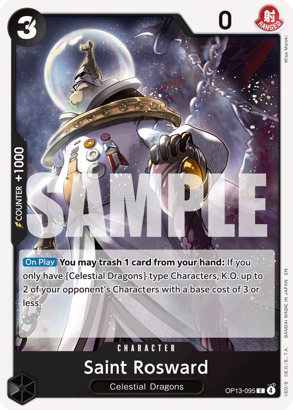 Saint Rosward C OP13 OP13-095 NM