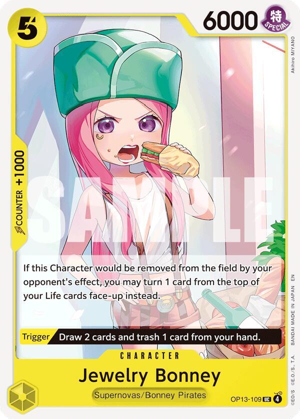 Jewelry Bonney (109) UC OP13 OP13-109 NM