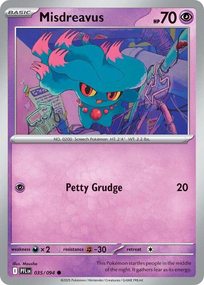 Misdreavus Common Regular PFL 035/094 NM