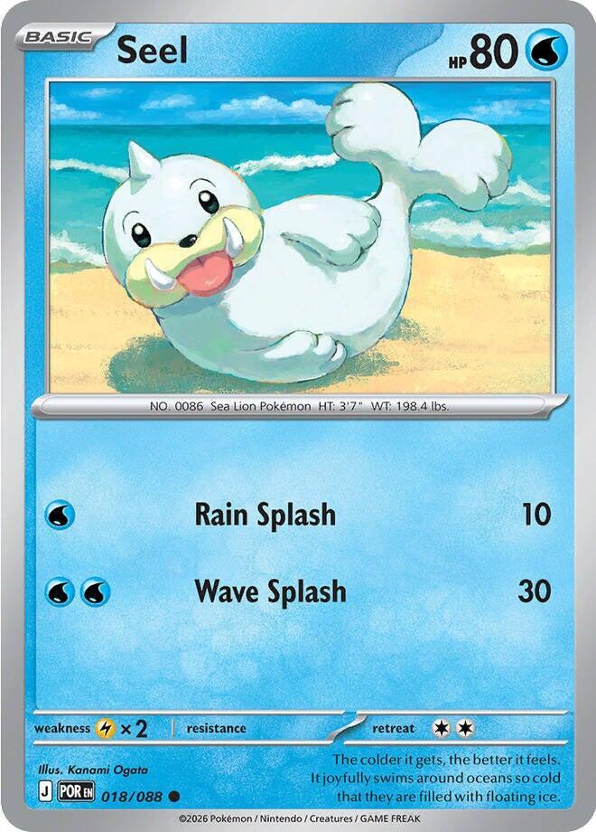 Seel Common Reverse Holo POR 018/088 NM