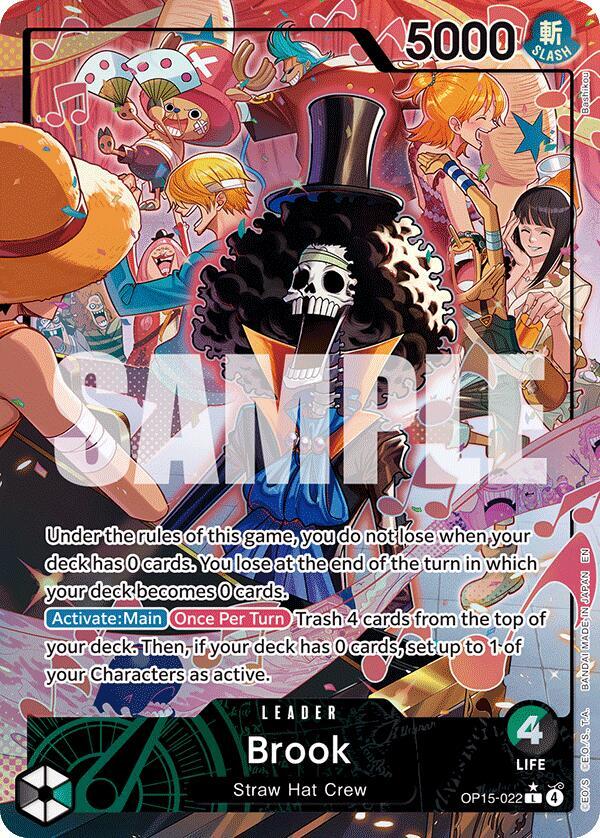 Brook Alternate Art L Foil OP15 EB04 OP15 022 NM