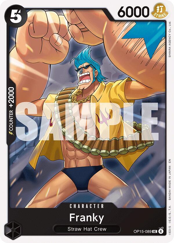 Franky UC OP15 EB04 OP15 089 NM