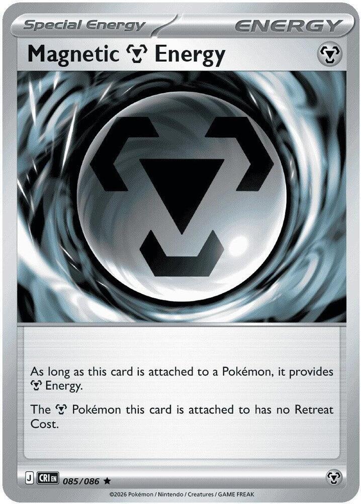 Magnetic M Energy Rare Holo CRI 085/086 NM