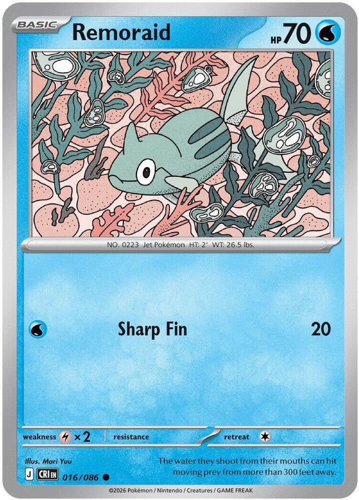 Remoraid Common CRI 016/086 NM